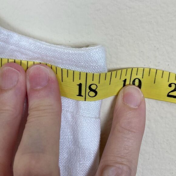 Madewell Georgia Embroidered Tank Mini Dress in Linen Size 6‎ (Q18) - Picture 12 of 13